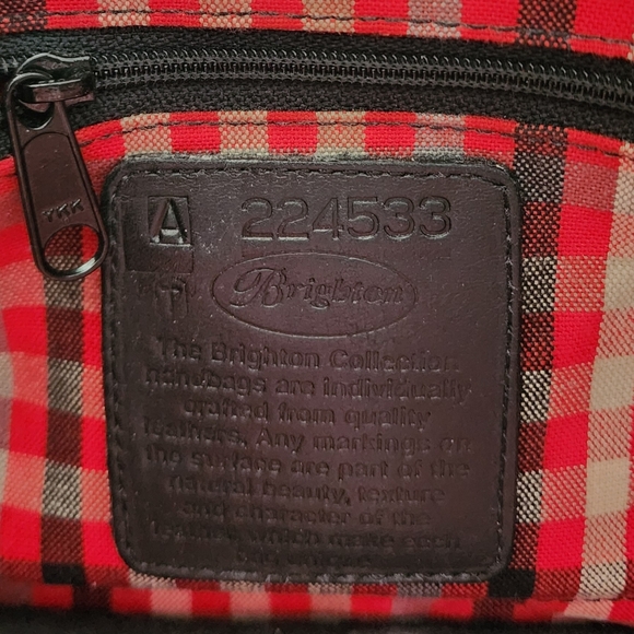 Brighton Handbag Black Leather Top Handle Leila Satchel - Picture 12 of 14